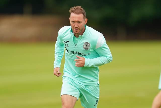 McGeady training during July. Lee Johnson has put a ten-week timeline on the winger's spell on the sidelines