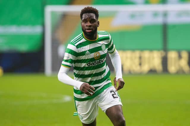 Celtic striker Odsonne Edouard is a wanted man. Picture: SNS