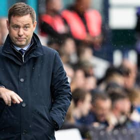 Rangers manager Michael Beale during the 2-0 win over Ross County in Dingwall. (Photo by Mark Scates / SNS Group)