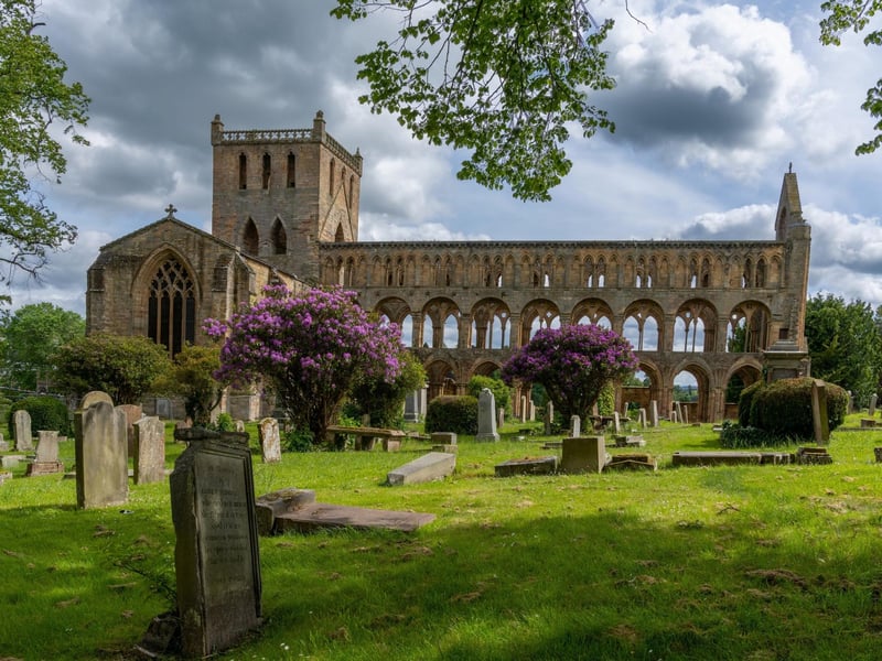 The ruined Augustinian abbey was founded in the 12th century by David I. It is located in the town of Jedburgh which is in the Scottish Borders only ten miles north of the English border. It is one of four major abbeys in the area that were built in the 12th century.