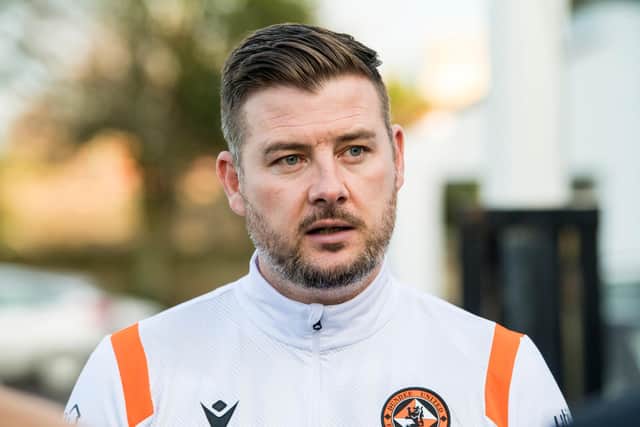 Dundee United manager Tam Courts.