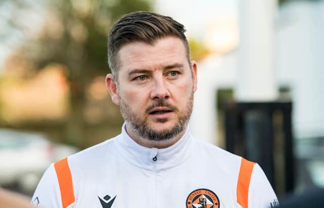 Dundee United manager Tam Courts.