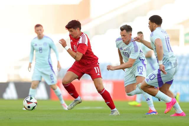 Scotland will help Lawrence Shankland out of his striking rut.