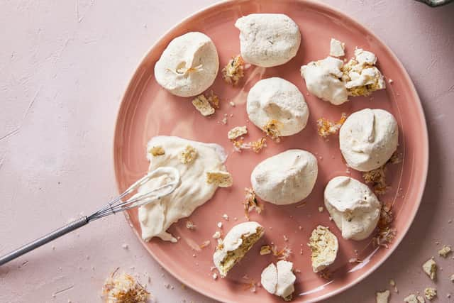 Danelion meringues Pic: Elliott White