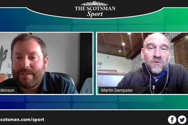 Golf correspondent Martin Dempster joined sports editor Mark Atkinson live from Augusta National for the first instalment of The Scotsman Golf Show in Masters week.