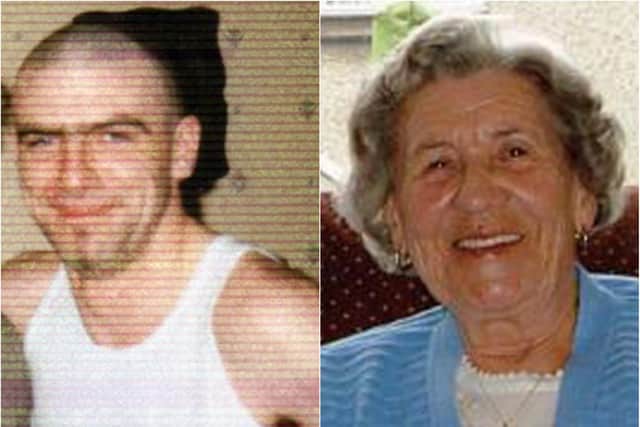 Alexander 'Sandy' Joseph Clarke went missing from Kirkcaldy in 2013, while Mary Ferns disappeared following a trip to the shops in Livingston in 2008. Pic: Missing People/ Police scotland