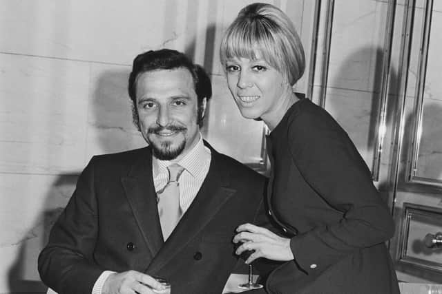Weil on a visit to the UK with writing partner and husband Barry Mann in 1969. (Picture: P. Shirley/Daily Express/Hulton Archive/Getty Images)