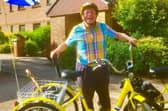 Joe Goldblatt's new tricycle comes with seven gears, helping to smooth out some of Edinburgh's hills