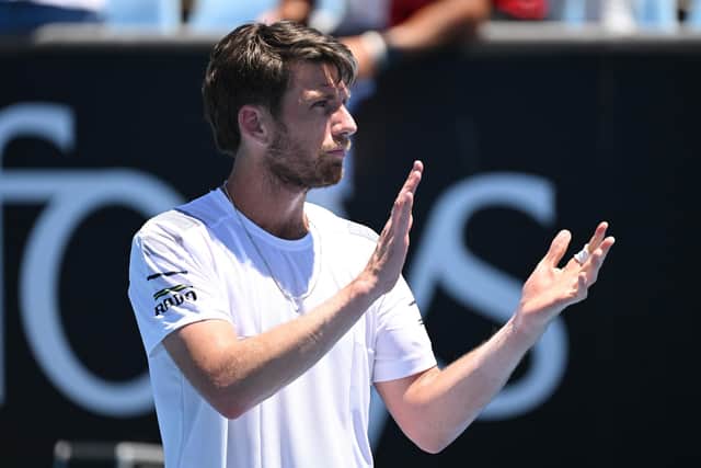 Cameron Norrie swotted aside concerns about his fitness with a routine win over Juan Pablo Varillas.