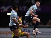 Finn Russell played for Racing92 in their Top 14 match against La Rochelle on Saturday night.