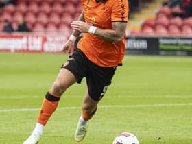 Steven Fletcher in pre-season action for new club Dundee United.