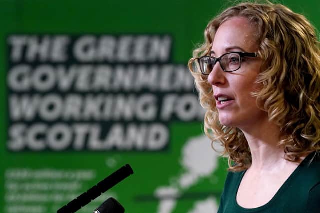 Biodiverisity minister Lorna Slater, who paused the private sale of Kinloch Castle to financier Jeremy Hosking last November, with the deal later falling through. PIC: Jane Barlow.