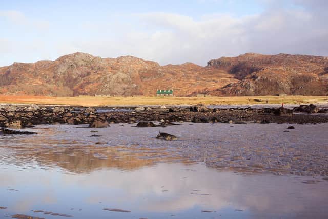 The bothy at Peanmeanach, the last home to be occupied in the village. PIC : Getty/Beth Bellamy.