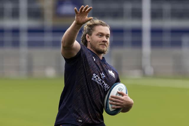 Nick Auterac has settled in quickly at Edinburgh. (Photo by Mark Scates / SNS Group)