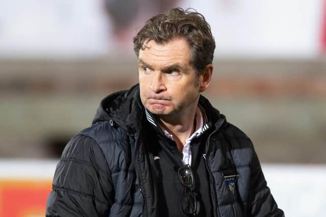 Dunfermline have sacked manager Peter Grant following Saturday's 4-2 defeat in Arbroath. (Photo by Mark Scates / SNS Group)
