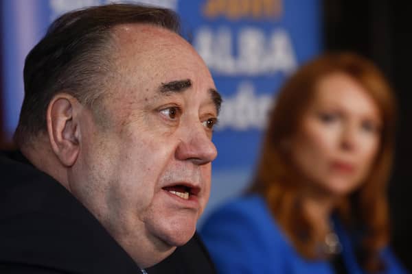 Alba Party leader Alex Salmond could hold the key to Humza Yousaf's political future (Photo by Jeff J Mitchell/Getty Images)