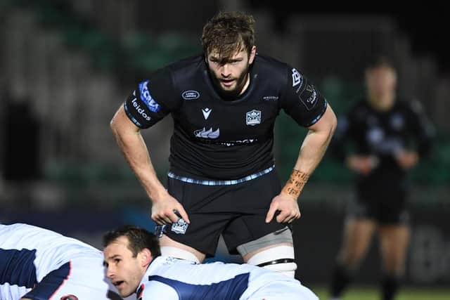Richie Gray was back to his formidable best in Glasgow Warriors' win over Edinburgh at Scotstoun. Picture: Ross MacDonald/SNS