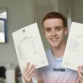 Callum Glasgow struggled with reading and writing but excelled in his exams where he studied Maths, Accounting, Computing, Geography and Physics.
