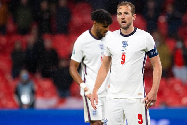 Will Harry Kane captain England to their first major tournament victory since 1966? (Photo by Alan Harvey / SNS Group)