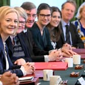 Liz Truss holds her first Cabinet meeting as Prime Minister (Picture: Jeremy Selwyn/pool/Getty Images)