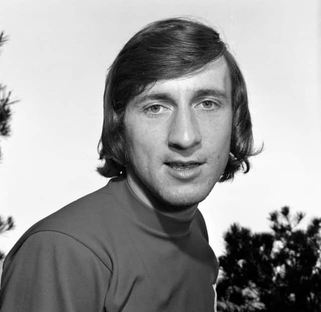 Former Rangers player Graham Fyfe pictured at the start of the 1971-72 season which saw the Ibrox club win the European Cup Winners' Cup. (Photo by SNS Group).