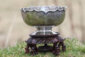 The Cabrach Picnic and Games Rose Bowl, which has been returned to the Cabrach for the first time since 1929. Picture: Peter Jolly/The Cabrach Trust