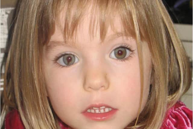 Madeleine went missing while on holiday with her family in 2007