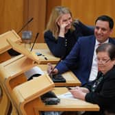 Scottish Labour leader Anas Sarwar in the main chamber during First Minster's Questions. Picture: Andrew Milligan/PA Wire