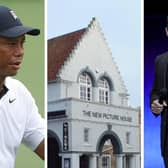Tiger Woods and Justin Timberlake are behind the business hopig to transform the historic New Picture House cinema in St Andrews into a sports bar. Picture: Ethan Miller/ Patrick Smith/Getty Images