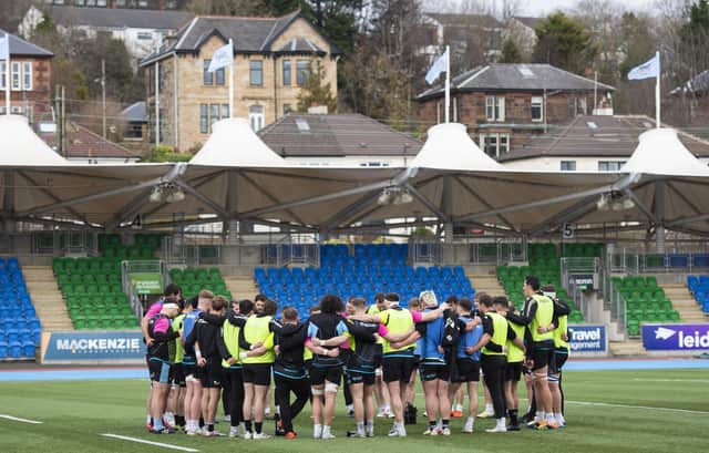 Glasgow Warriors will welcome Munster to Scotstoun Stadium on May 6.  (Photo by Ross MacDonald / SNS Group)