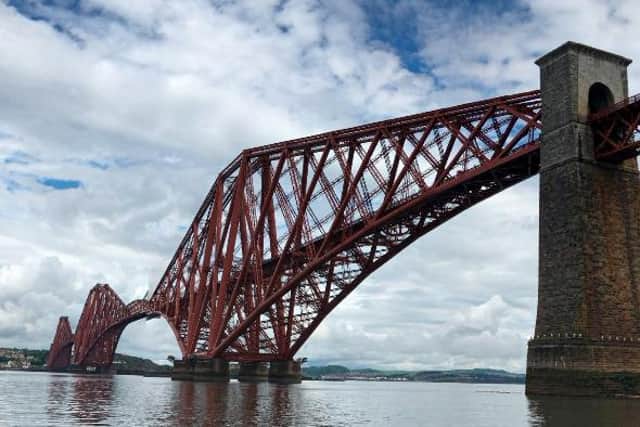 ScotRail reveals a whole new perspective on the daunting heights of the Forth Bridge.