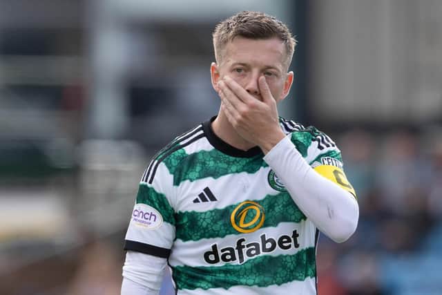 Celtic's Callum McGregor insists the experiences of overcoming their faltering start two years must be drawn upon to ensure the mini-crisis caused by their League Cup exit does not give way to a full blown one. (Photo by Alan Harvey / SNS Group)