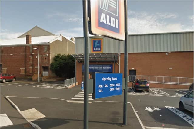 A man has been arrested in connection with an alleged attempted murder in an Aldi carpark. Picture Credit: Google Maps.