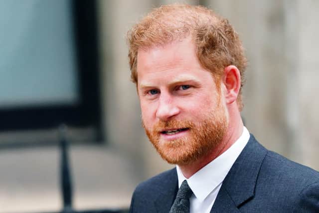 The Duke of Sussex. Picture: Victoria Jones/PA Wire