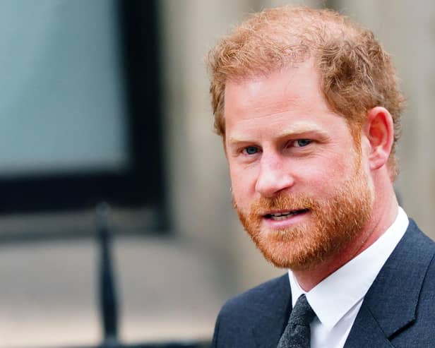 The Duke of Sussex. Picture: Victoria Jones/PA Wire