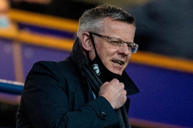 Rangers managing director Stewart Robertson has written to member clubs over the cinch deal. (Photo by Ross MacDonald / SNS Group)