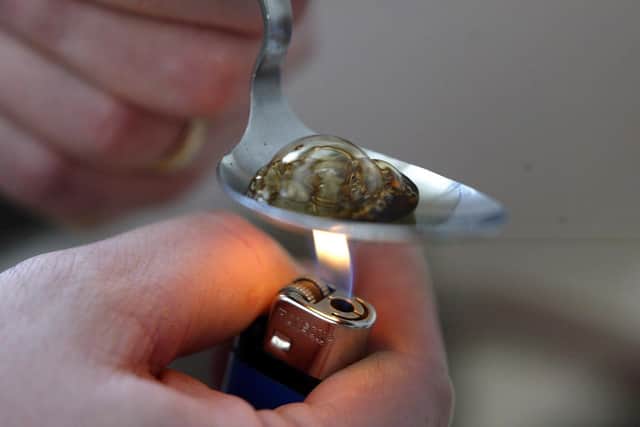 Drug deaths in Scotland rose again, by 10 per cent last year, new figures released by Police Scotland show. Picture: PA