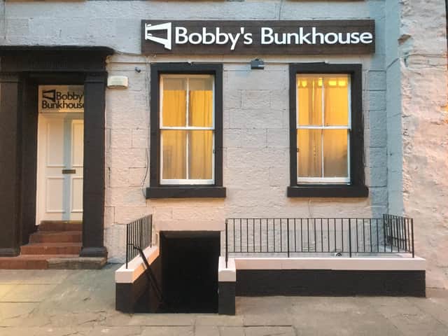 Bobby's Bunkhouse in 9 Merchant Street, Edinburgh.