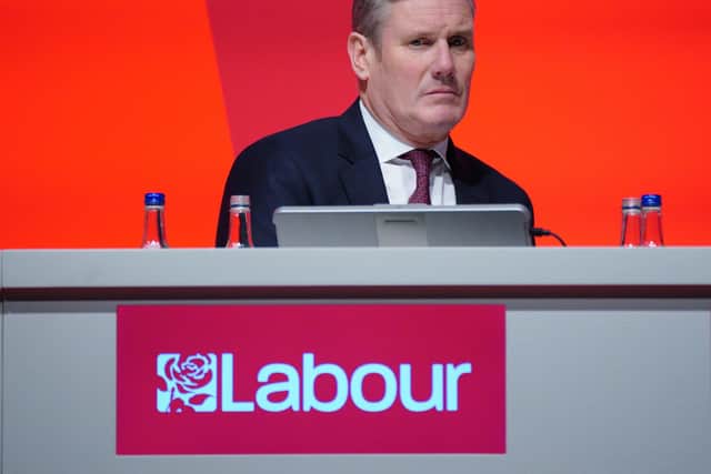 Party leader Sir Keir Starmer during the Labour Party Conference at the ACC Liverpool. Picture date: Monday September 26, 2022.