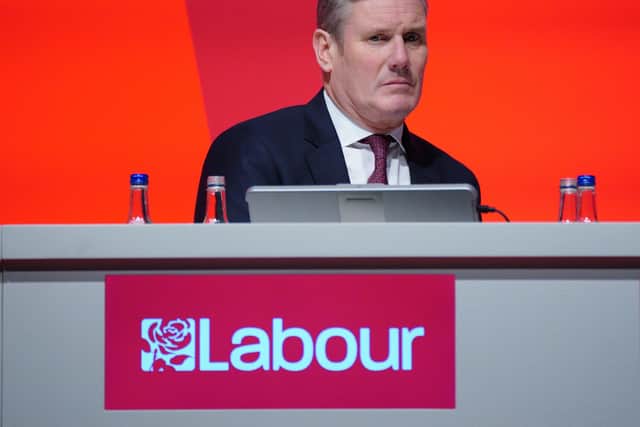 Party leader Sir Keir Starmer during the Labour Party Conference at the ACC Liverpool. Picture date: Monday September 26, 2022.