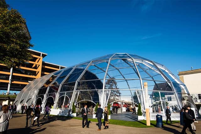 The Edinburgh International Festival has submitted plans to the city council showing what the pop-up venue will look like.