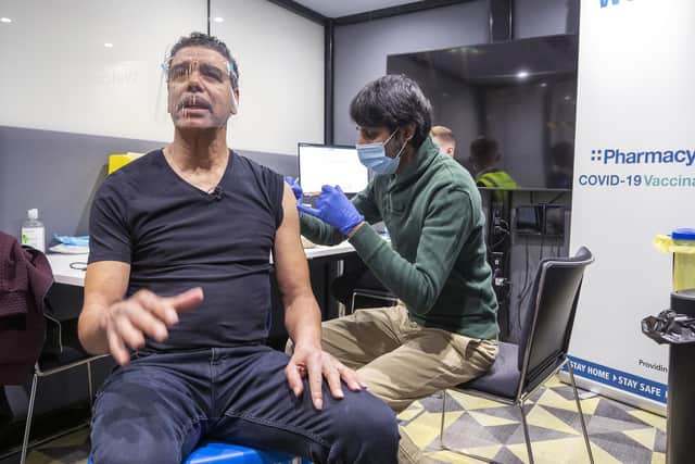 TV presenter Chris Kamara has urged people from minority ethnic communities to get the Covid-19 vaccine. Picture date: Wednesday March 3, 2021.