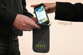 The Edinburgh pilot scheme will make use of Yondr’s technology, but the effectiveness of such bans remains unclear (Picture Angela Weiss)