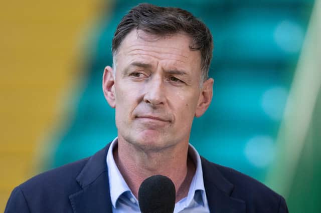 Chris Sutton has been denied entrance into Ibrox.