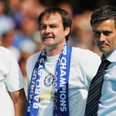 Current Scotland manager Steve Clarke, pictured left, alongside then-Chelsea boss Jose Mourinho in 2006.