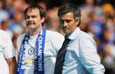 Current Scotland manager Steve Clarke, pictured left, alongside then-Chelsea boss Jose Mourinho in 2006.