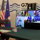 Boris Johnson urged the G7 world leaders to work together to ensure everyone on earth is vaccinated