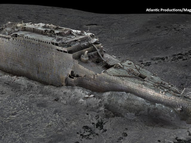 It is now hoped the images will shed new light on what happened to the ship