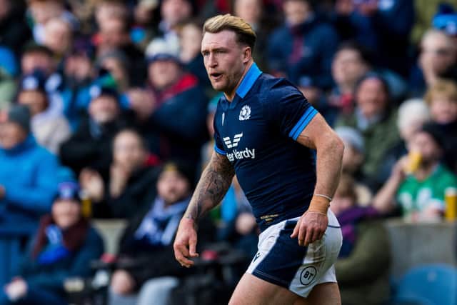 Scotland's Stuart Hogg recently reached the 100-cap mark earlier this month.