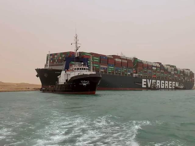 The block in the Suez Canal has had an impact on stock shortages